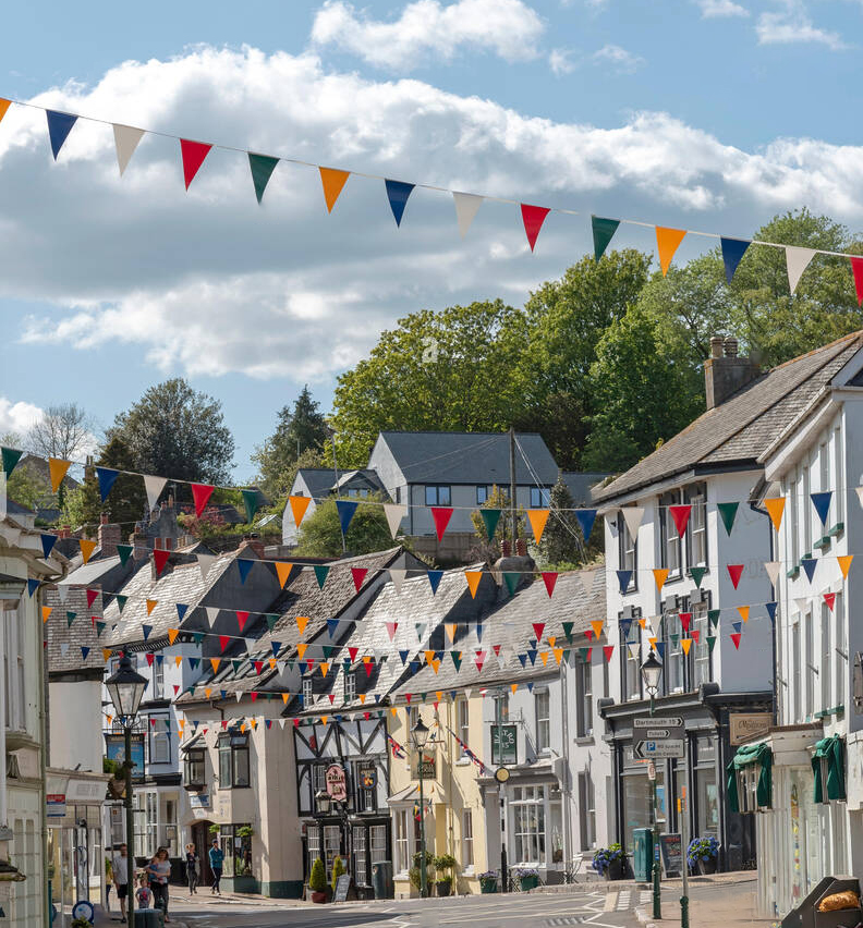 Ashburton thriving moorside town